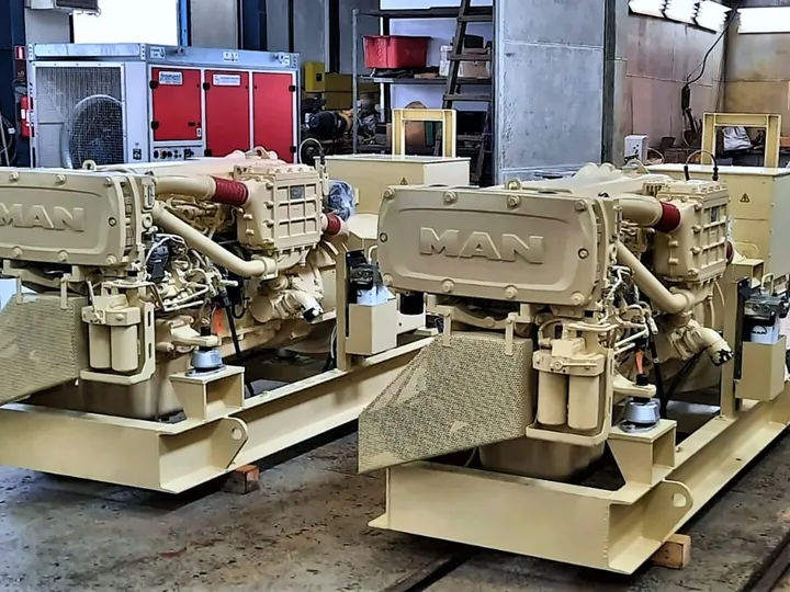 Two main diesel-electric power units for the catamaran of the Public Institution Brijuni National Park were delivered