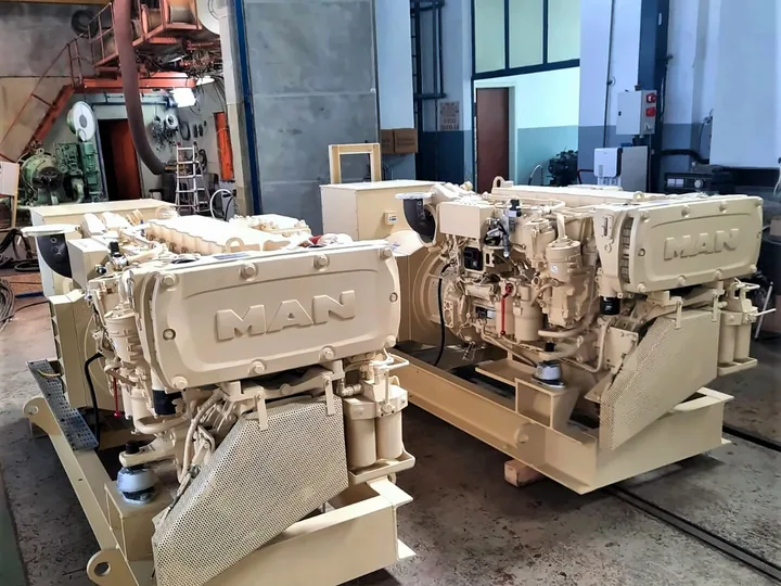 Two main diesel-electric power units for the catamaran of the Public Institution Brijuni National Park were delivered